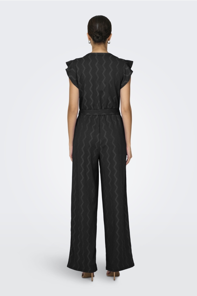 ONLDIA S/S V NECK JUMPSUIT CS JRS 15357551 BLACK